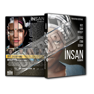 İnsan - Human 2015 Belgeseli Cover Tasarımı (Dvd cover)